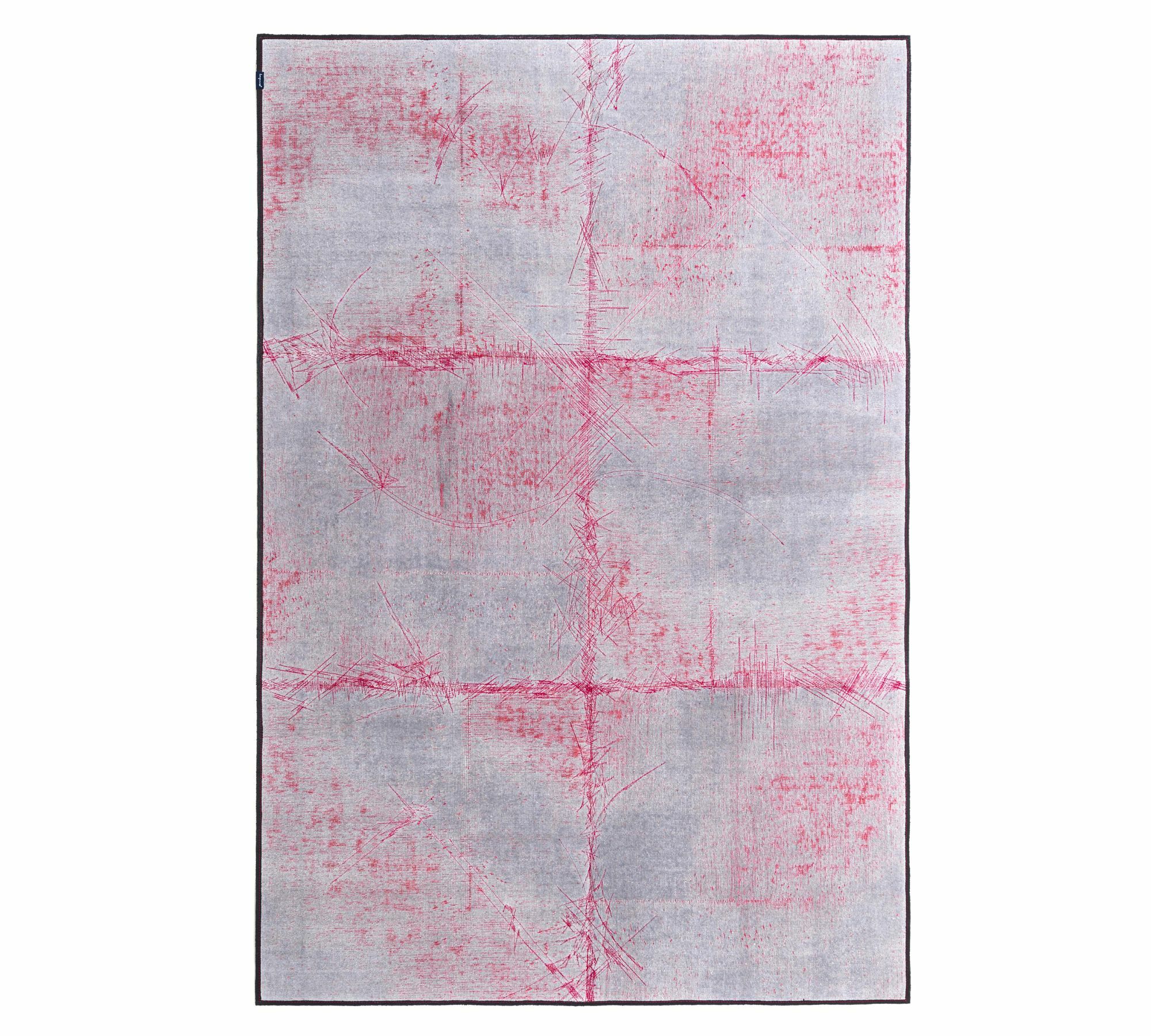 The Mashup Abstract Carpet Wool Multicolored 170 x 260 cm 0