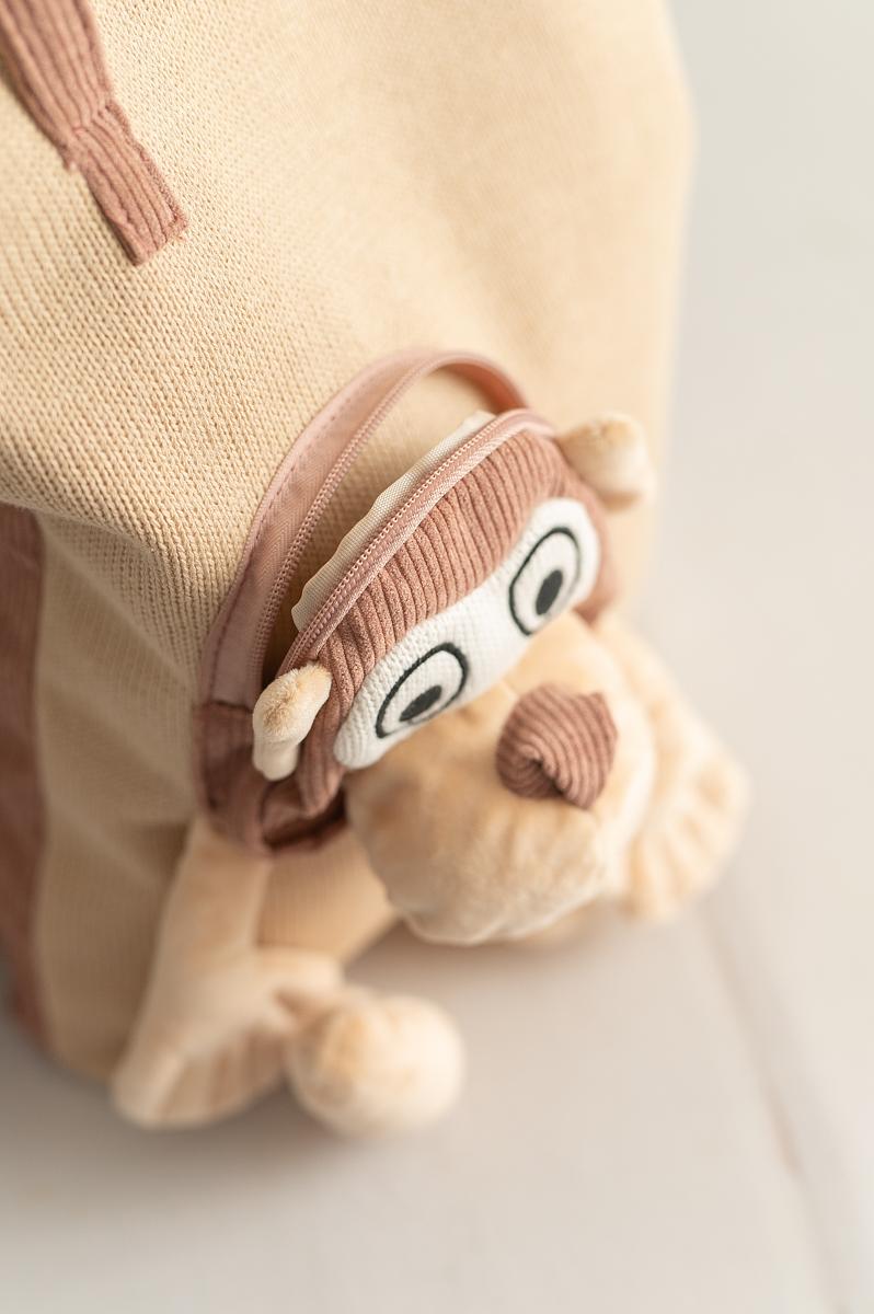 Monkey Bag Cotton Beige 3