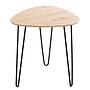 Bergen 2 Side table Oak decor Black 4