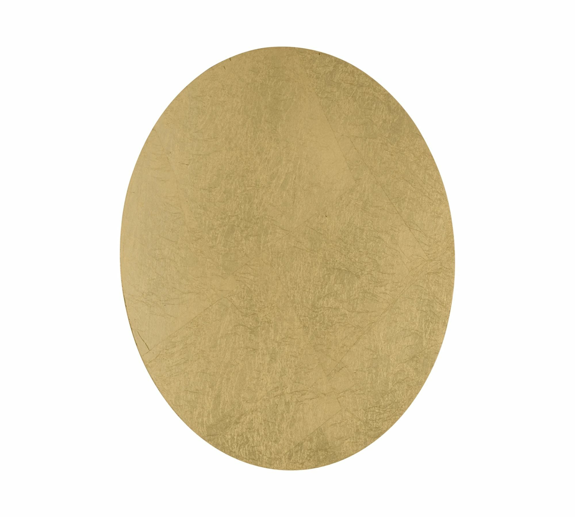 LED-Wandleuchte Rund Metall Gold 0