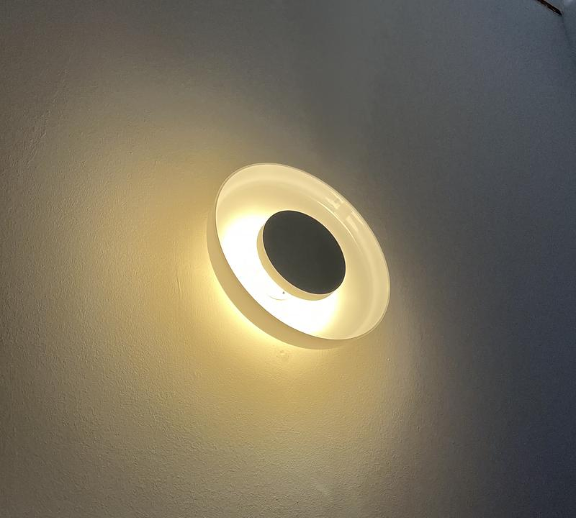 2x Aura Plus Wandleuchte Opal Weiß 0