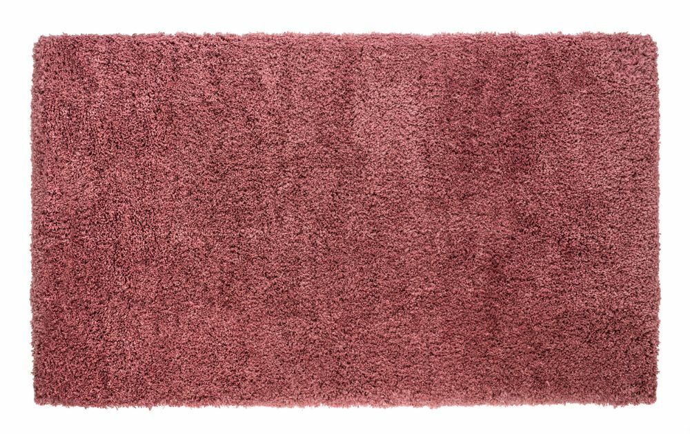 Flauschige Hochflor Badematte Beere 0