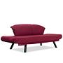 Genzo Sleeper Sofa 2-seater Maroon 4