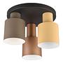 Ceiling lamp iron 3-flame 2