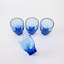Kobaltgläser 4x Blau  5