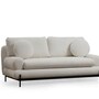 Modernes Sofa 2-Sitzer Weiß 8