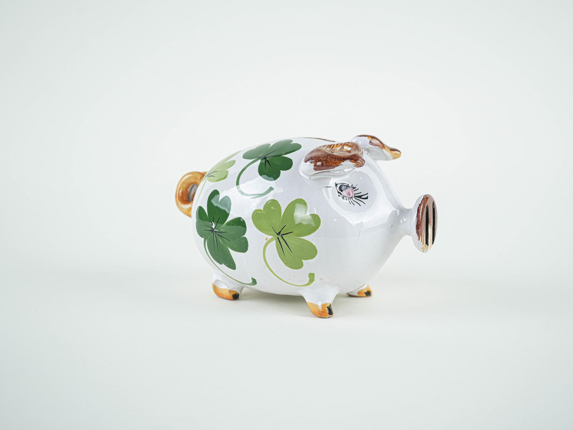 Ceramic piggy bank 1970s 1