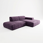 Pyllow Sofa Samt Veilchenlila 3