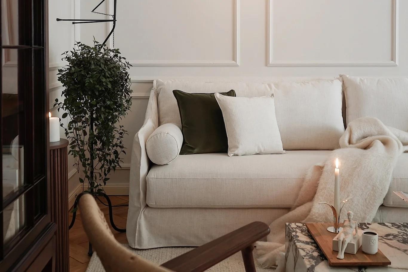 Antilopen Sofa 3.5 Seater Ivory 1