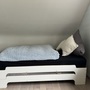 Stapelbett Holz Weiß 1