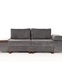 Perenna Sofa 3-Sitzer Chenille Grau 7