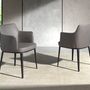 Armchair Stainless Steel Gray 2
