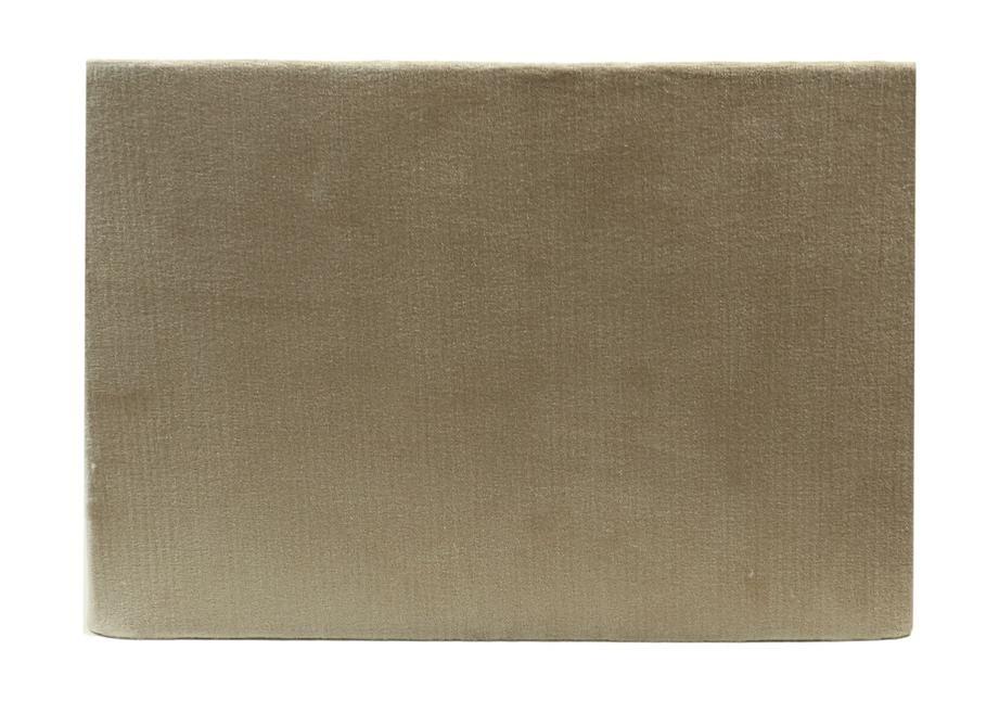 Viereckiger Lampenschirm Textil Grau 1