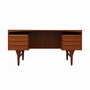 Vintage desk teak brown 1960s 0