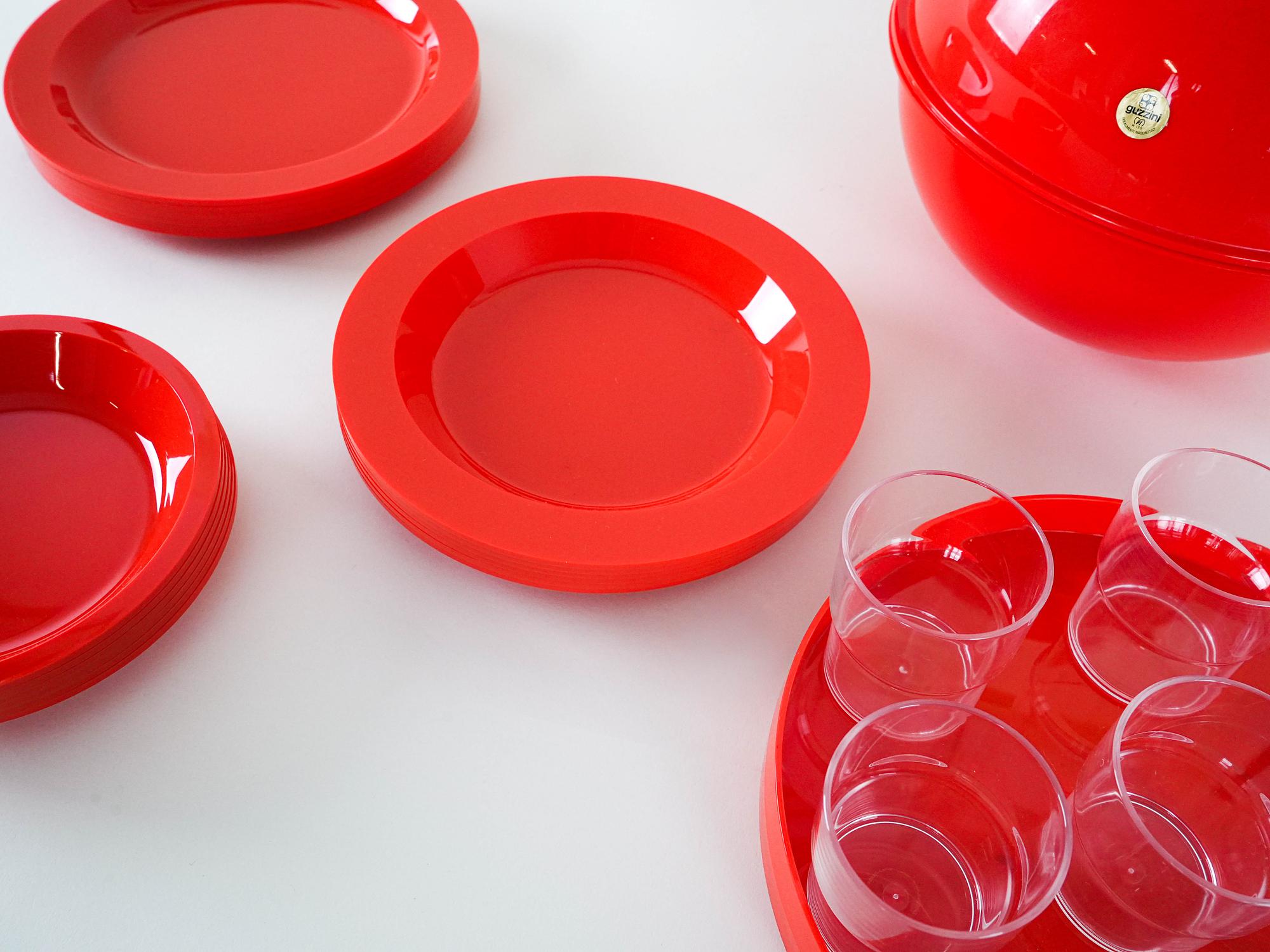Set da picnic rosso 10