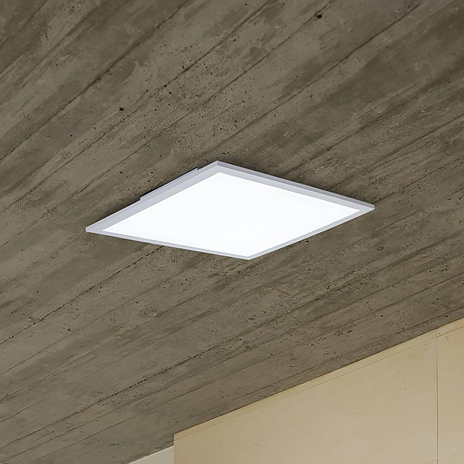 Nicola LED Panel Aluminum Acrylic Glass White 45x45cm 1