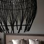 Montego Lampenschirm Rattan Schwarz Ø 50cm 3