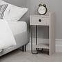 Sirius Bedside Table Right Light Mocha 0