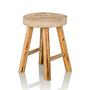 Holzhocker / Sitzhocker RUSTIKO W Paulownia-Holz hjh Wohnen

(Translation: Wooden stool / Seat stool RUSTIKO W Paulownia wood hjh Living) 8