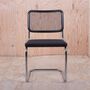 S 32 N Thonet Freischwinger Metall Holz Schwarz 6