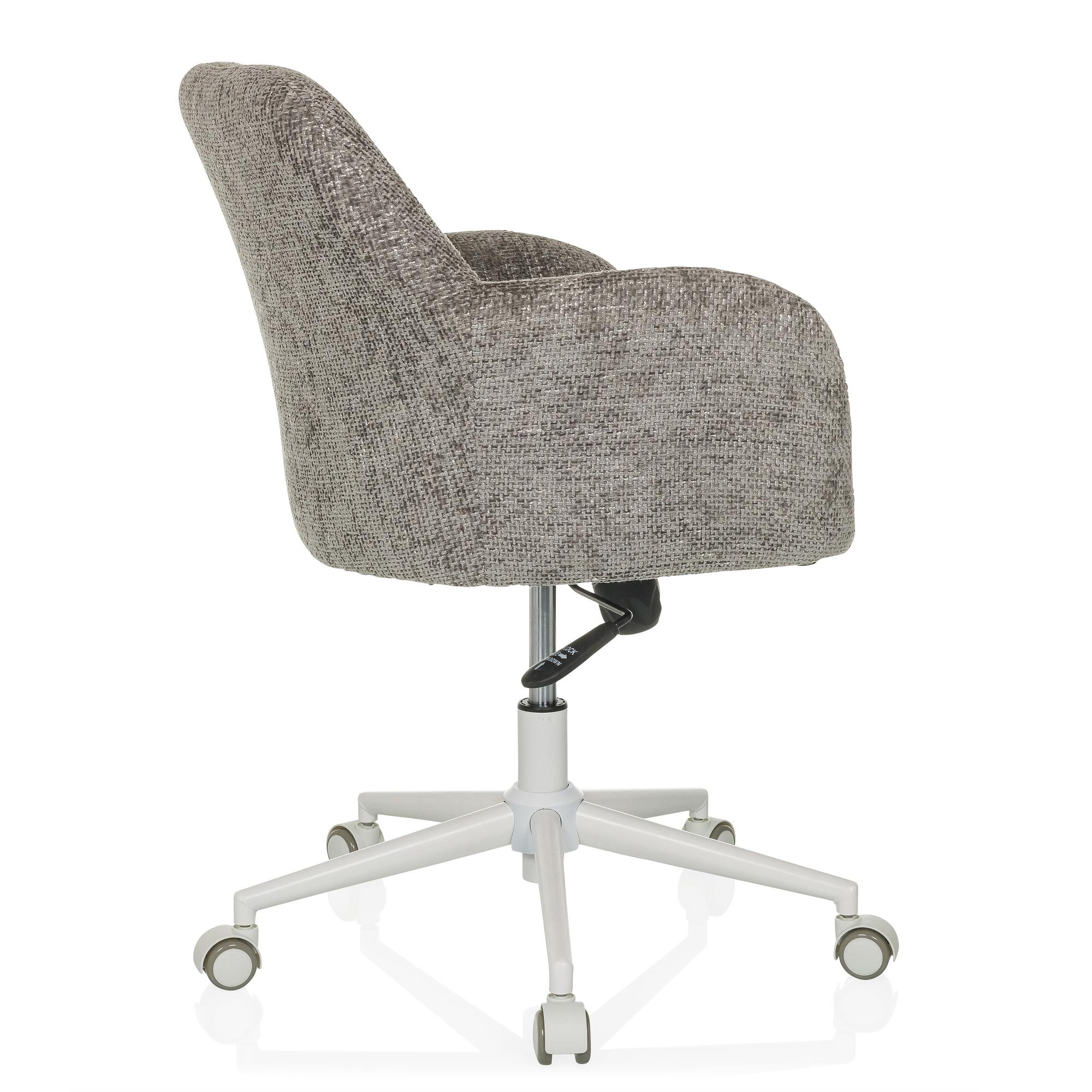 SOLAO HOME Bürostuhl Bouclé Braun 7