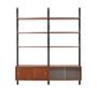 System bookshelf Teakwood 1960s 0