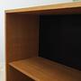 Vintage bookshelf, ash wood, brown, 1970s 11