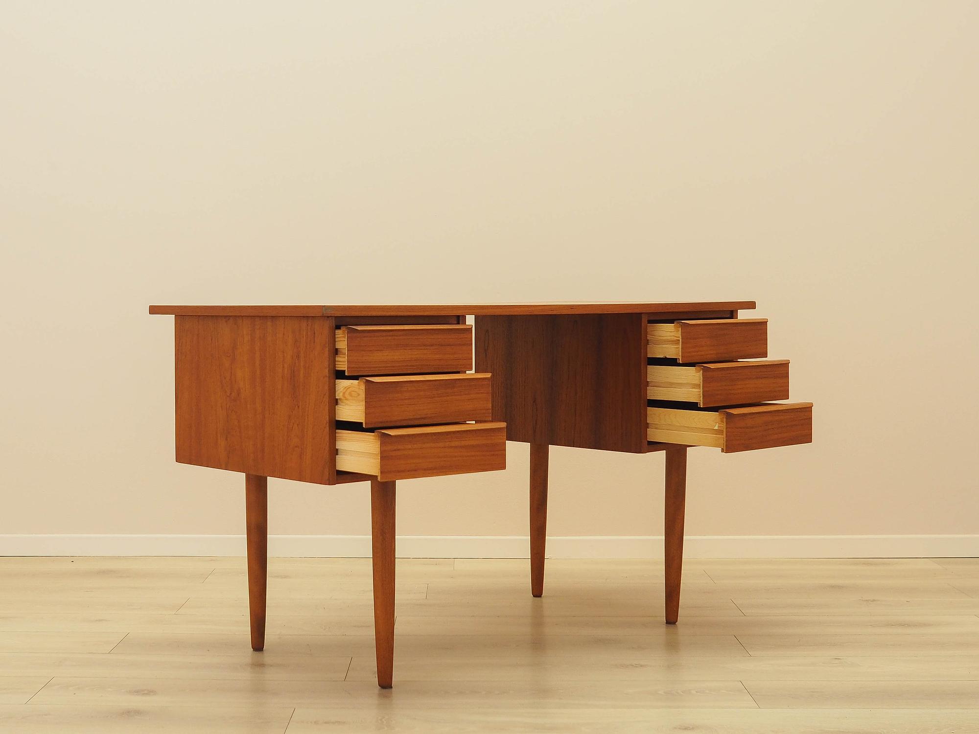 Teak Desk 1970s 7