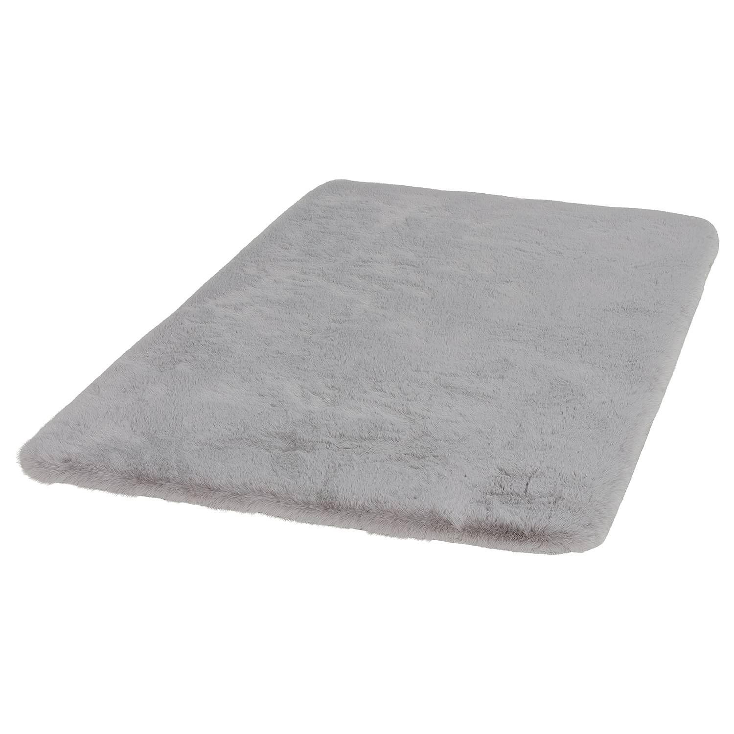 Bali Badteppich Silber 60 x 90 cm 1