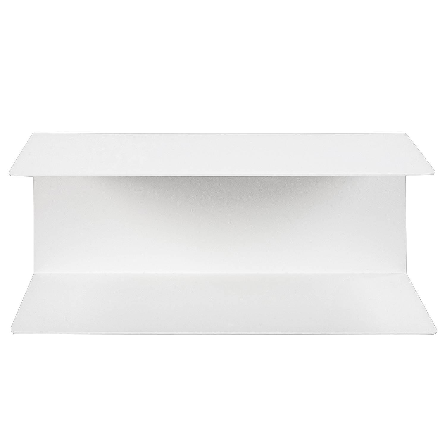 2x Wall shelf Targon Metal White 1
