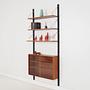 Teak shelf brown 1960s 6
