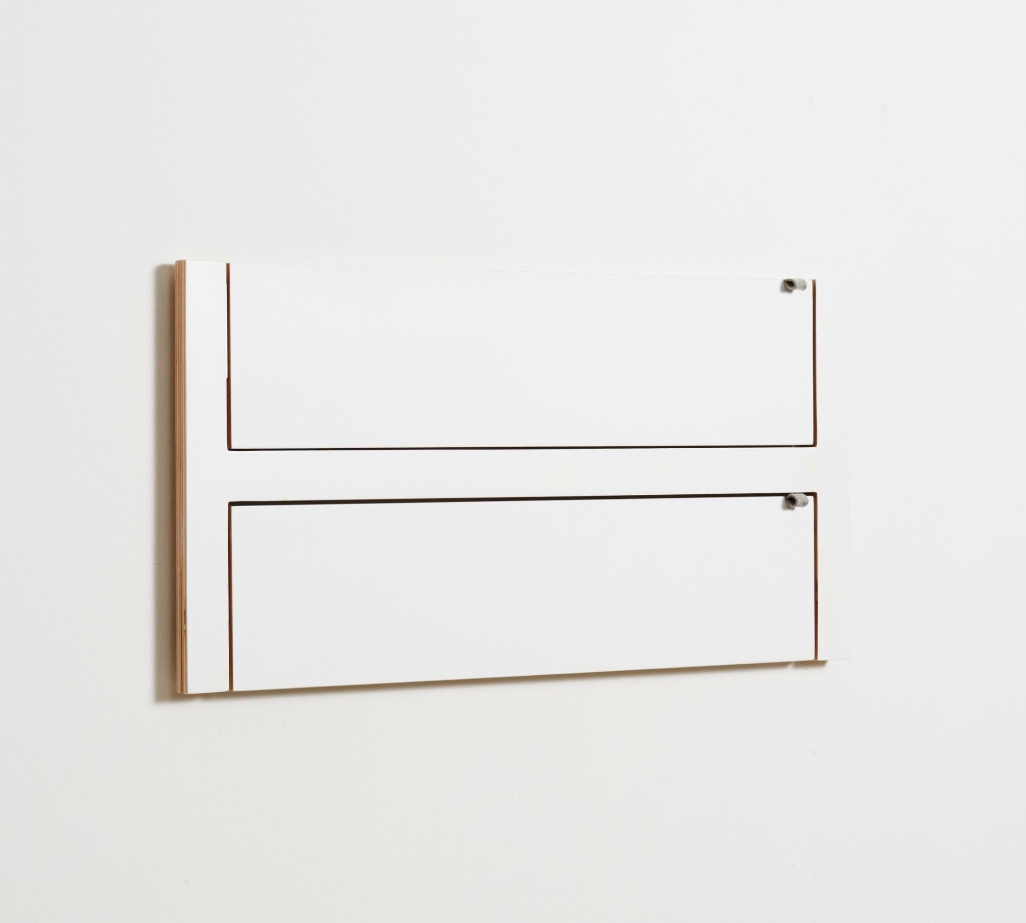 Fläpps Regal Holz Weiß 80 x 40 cm 2