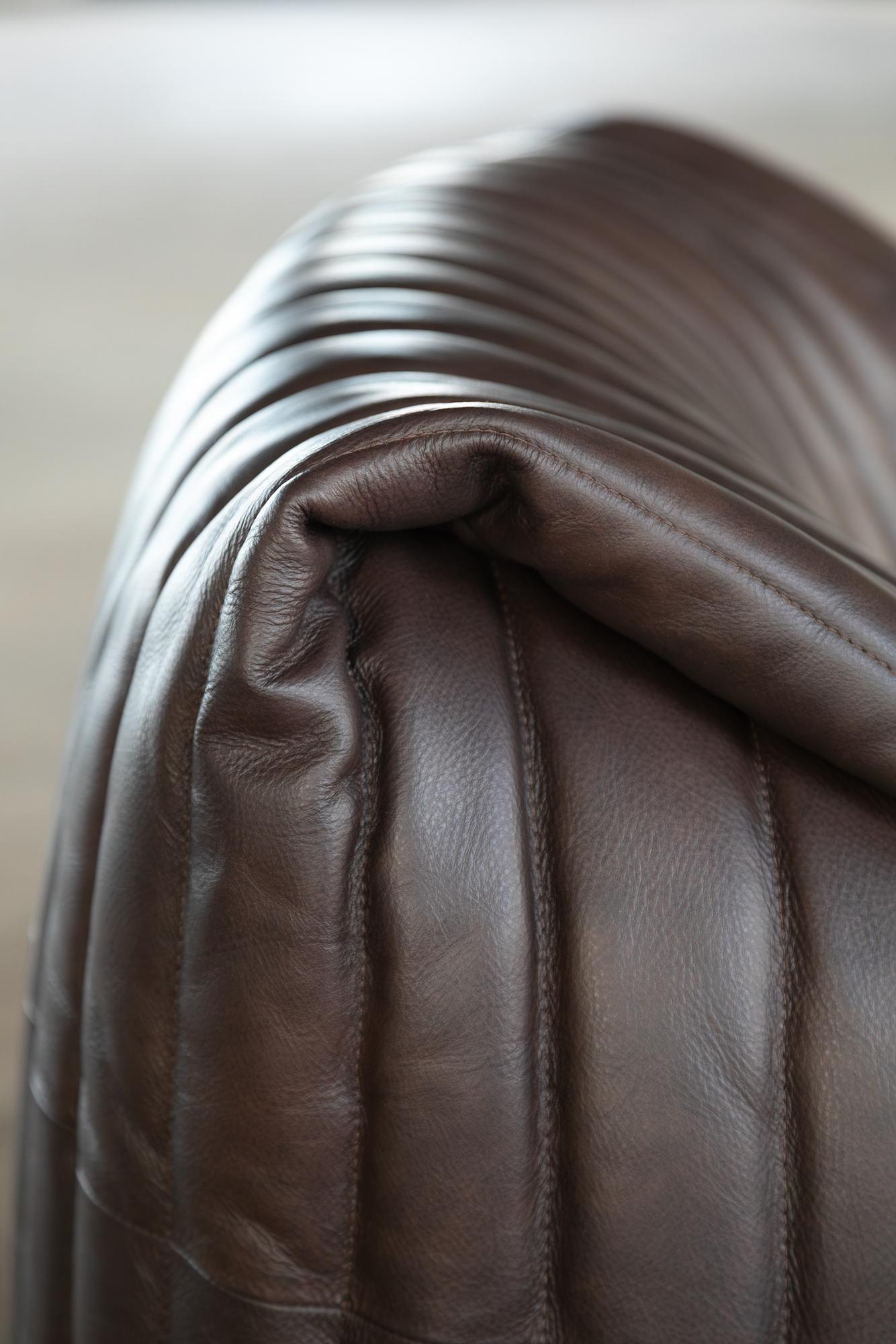 Togo Armchair Smooth Leather Folk Brown 6