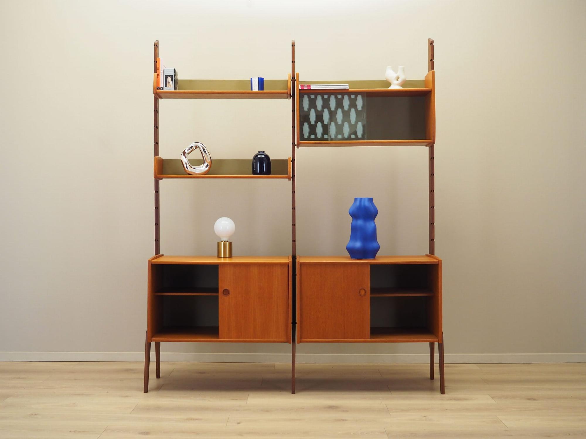 Ergo Regal-System Teakholz 1960er Jahre 2