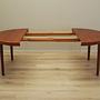 Dining table teak 1960s 122cm 9