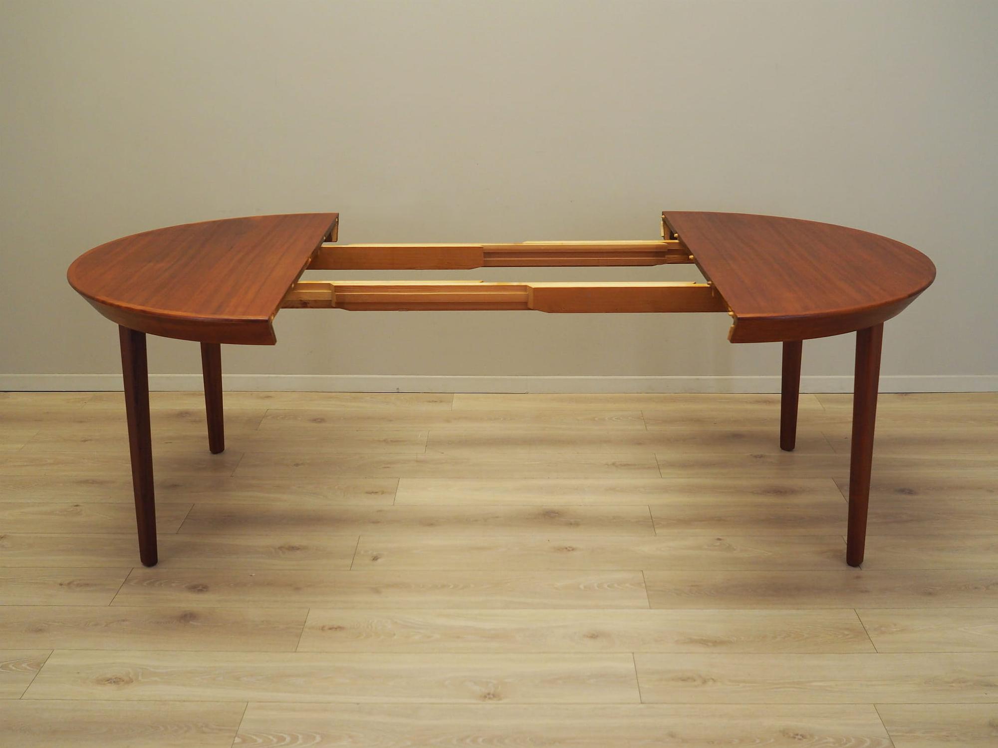 Tavolo da pranzo in teak anni '60 122 cm 9