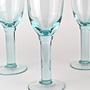 4x Vintage wine glass 1980s 1
