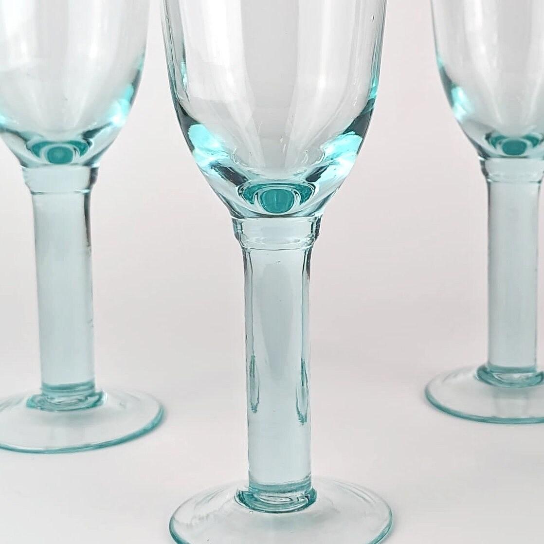 4x Vintage Weinglas 1980er Jahre 1