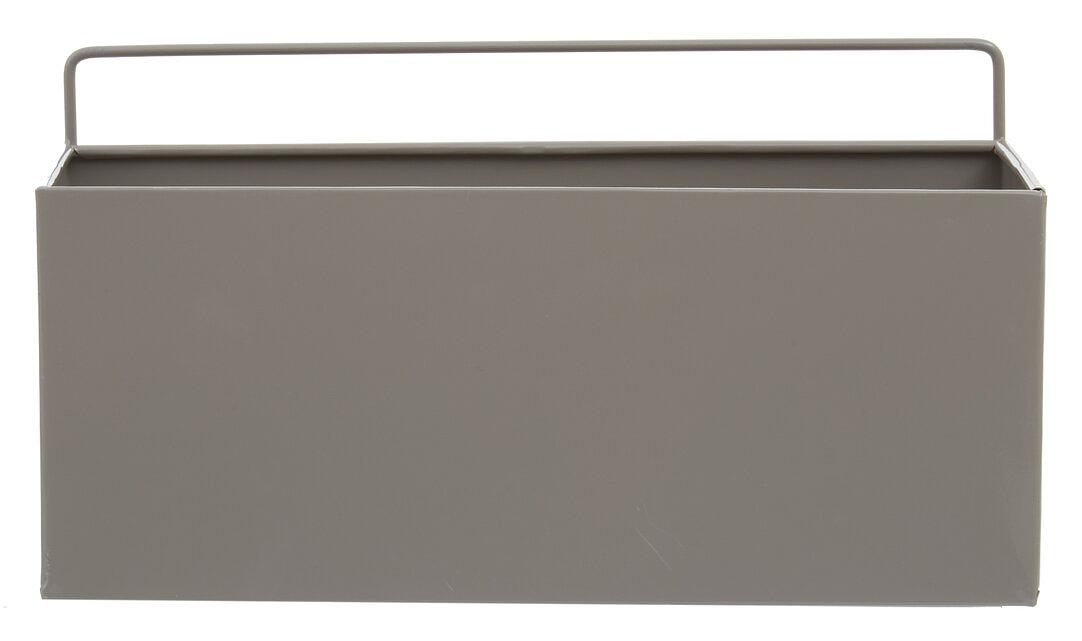 Ascher Wand-Pflanzkasten Grau 0
