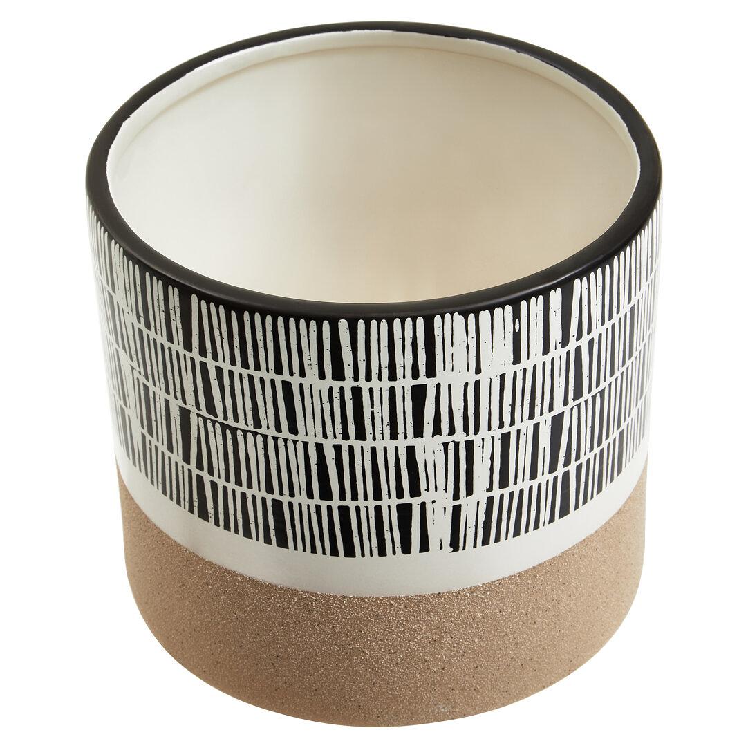 Jada Large Striped Pot 1