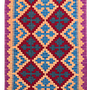 Kilim Gashgai Teppich Mehrfarbig 0