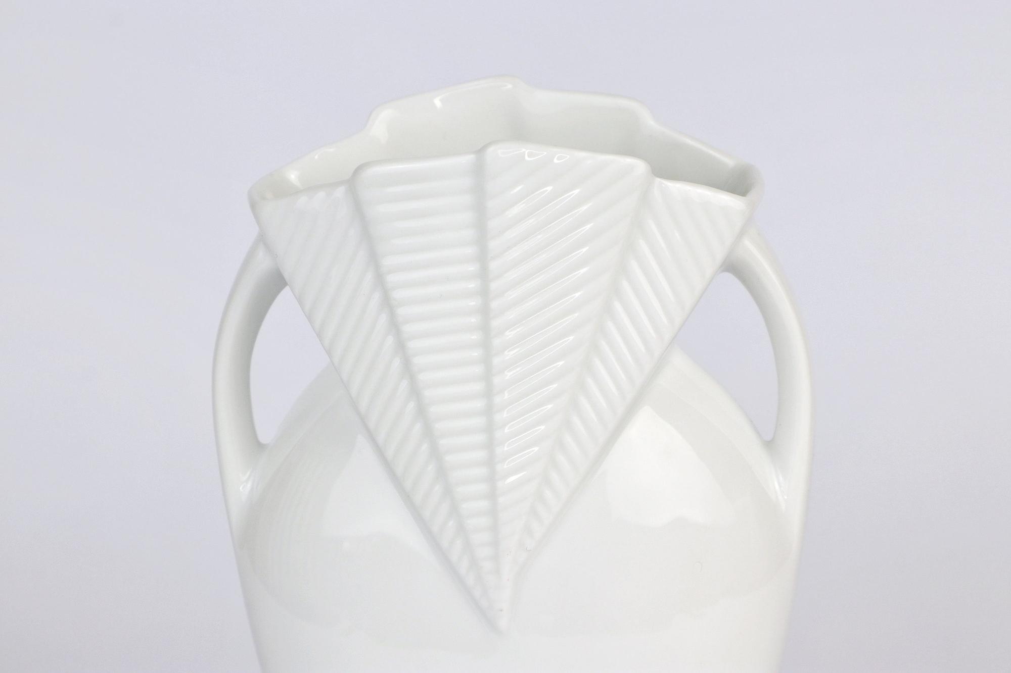 Art Deco Kaiser Porcelain Flower Vase Ceramic 4