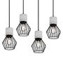 Jamiro III Pendelleuchte Aluminium 4-flammig 0