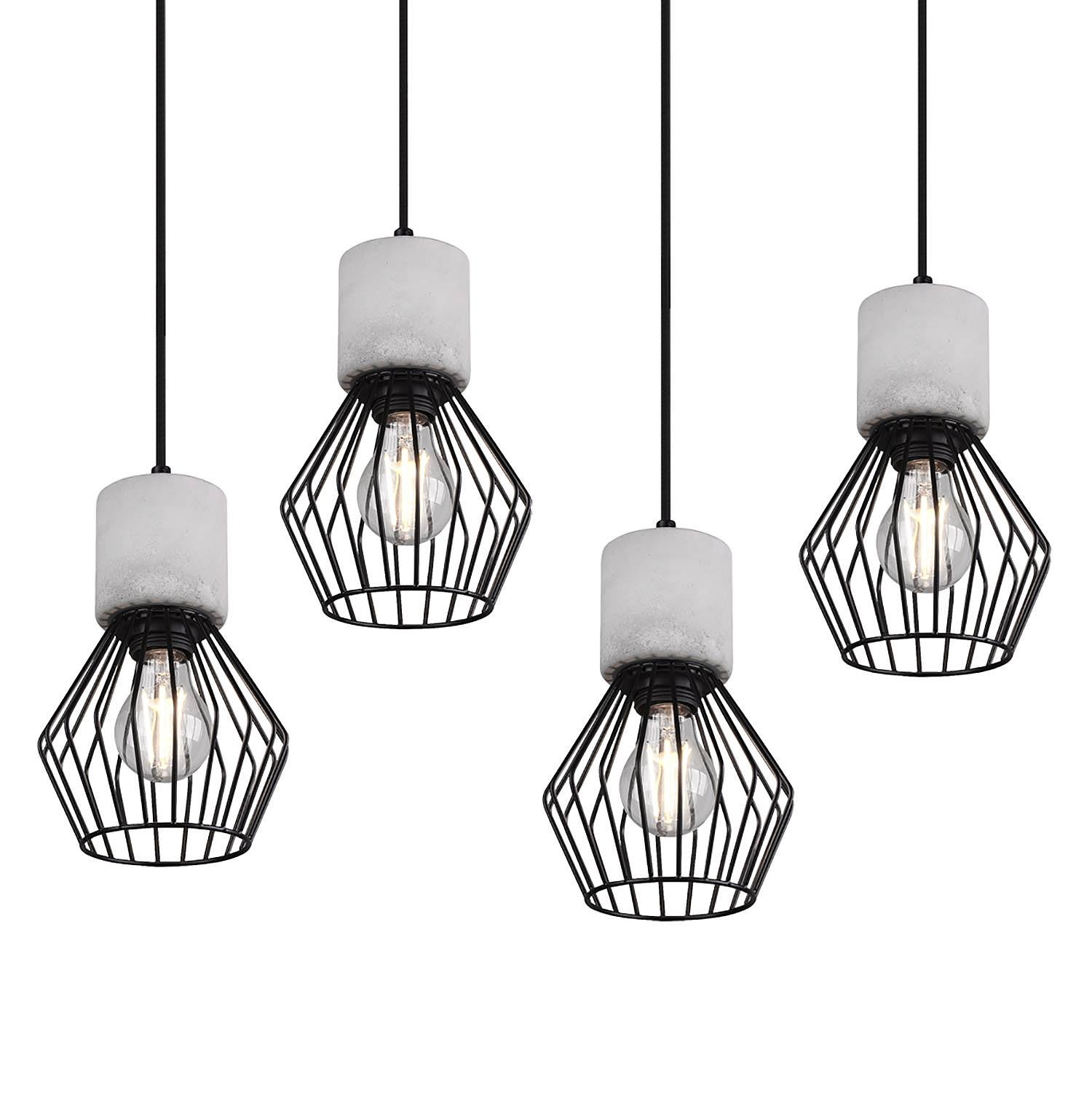 Jamiro III Pendelleuchte Aluminium 4-flammig 0