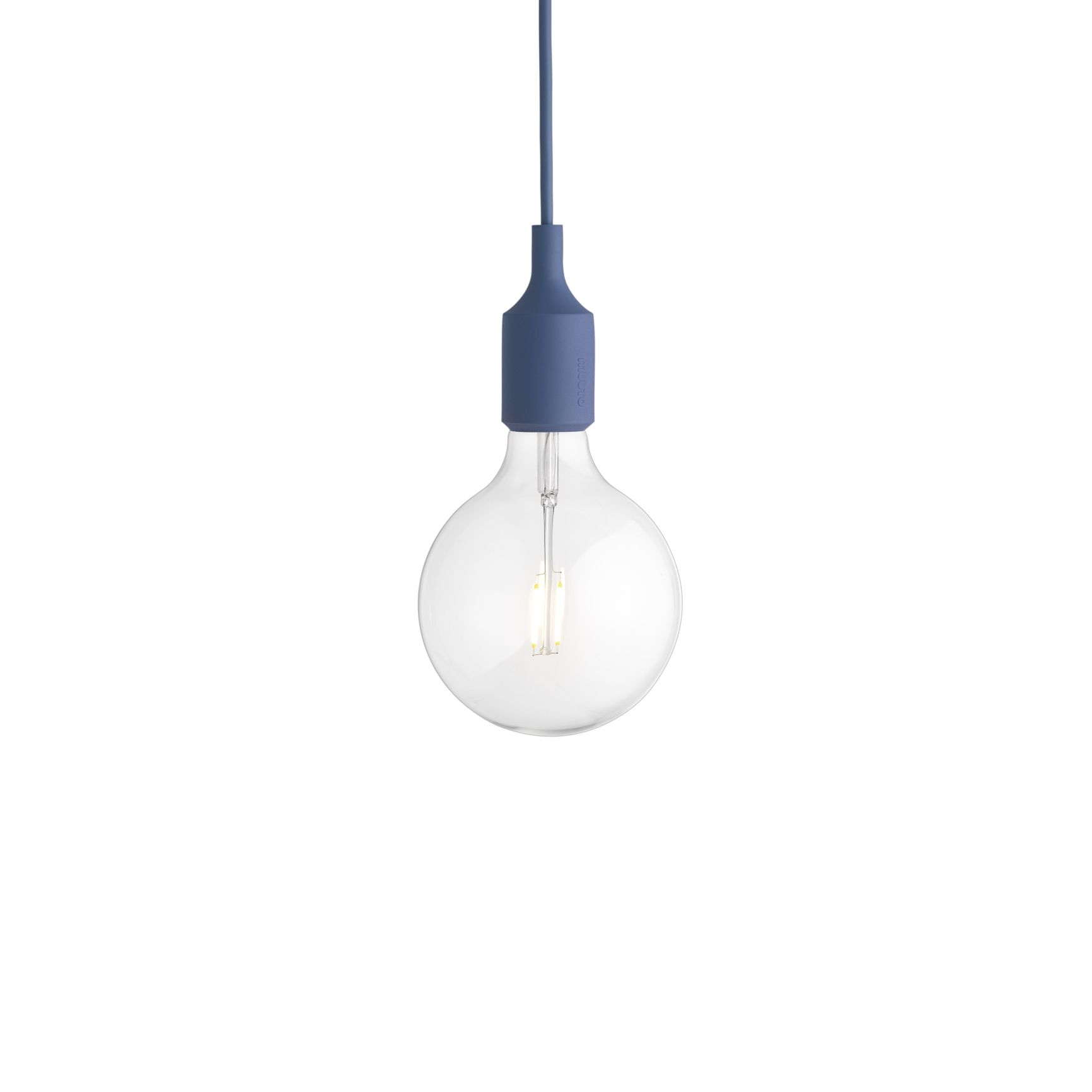 Pendelleuchte Silikon Blau 0