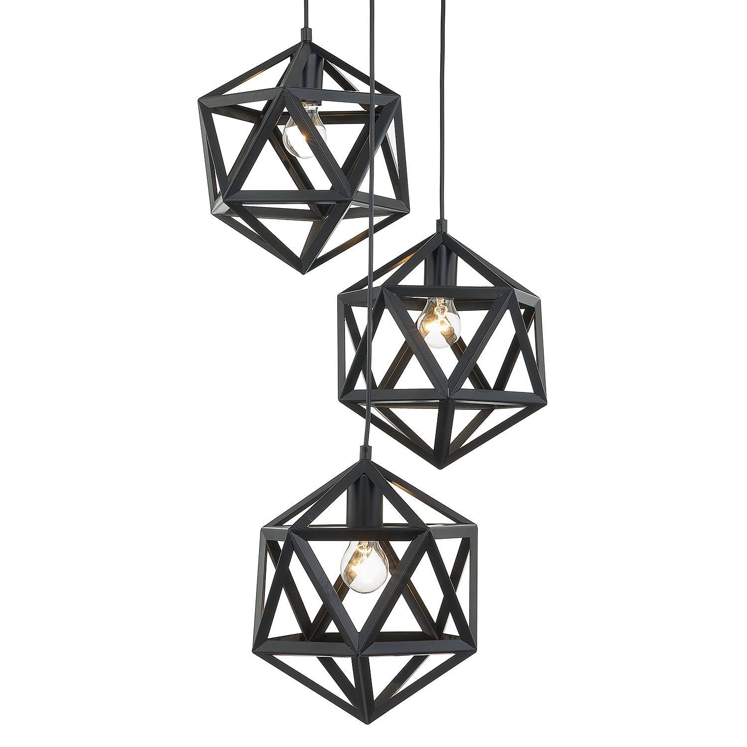 Le Verdier Pendant Lamp Iron 3-light 0