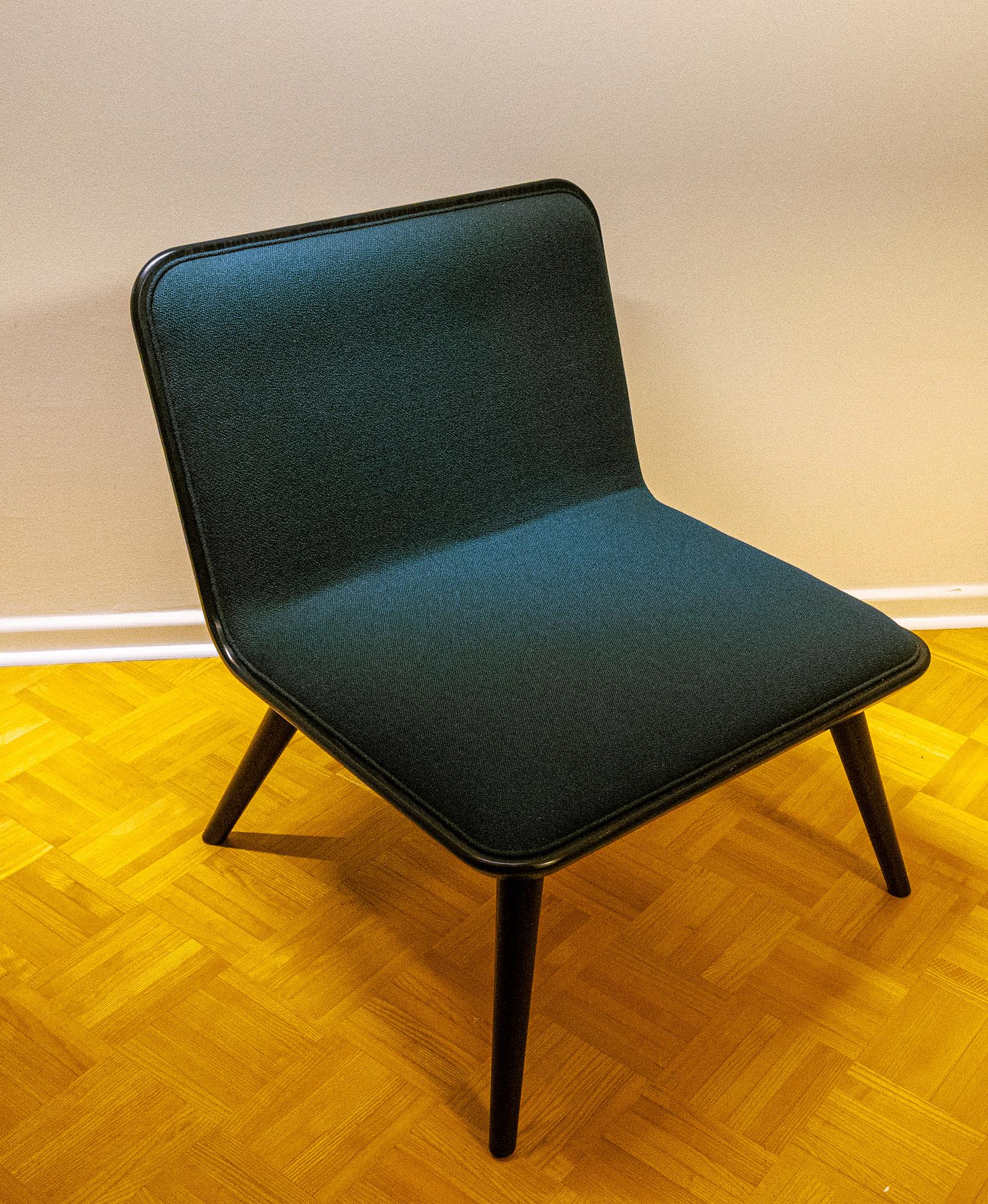 Spine Sessel Holz Wolle 0
