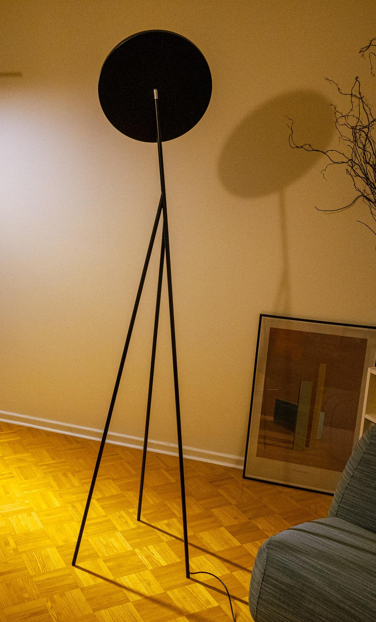 FARO Deckenfluter Stahl Schwarz 1