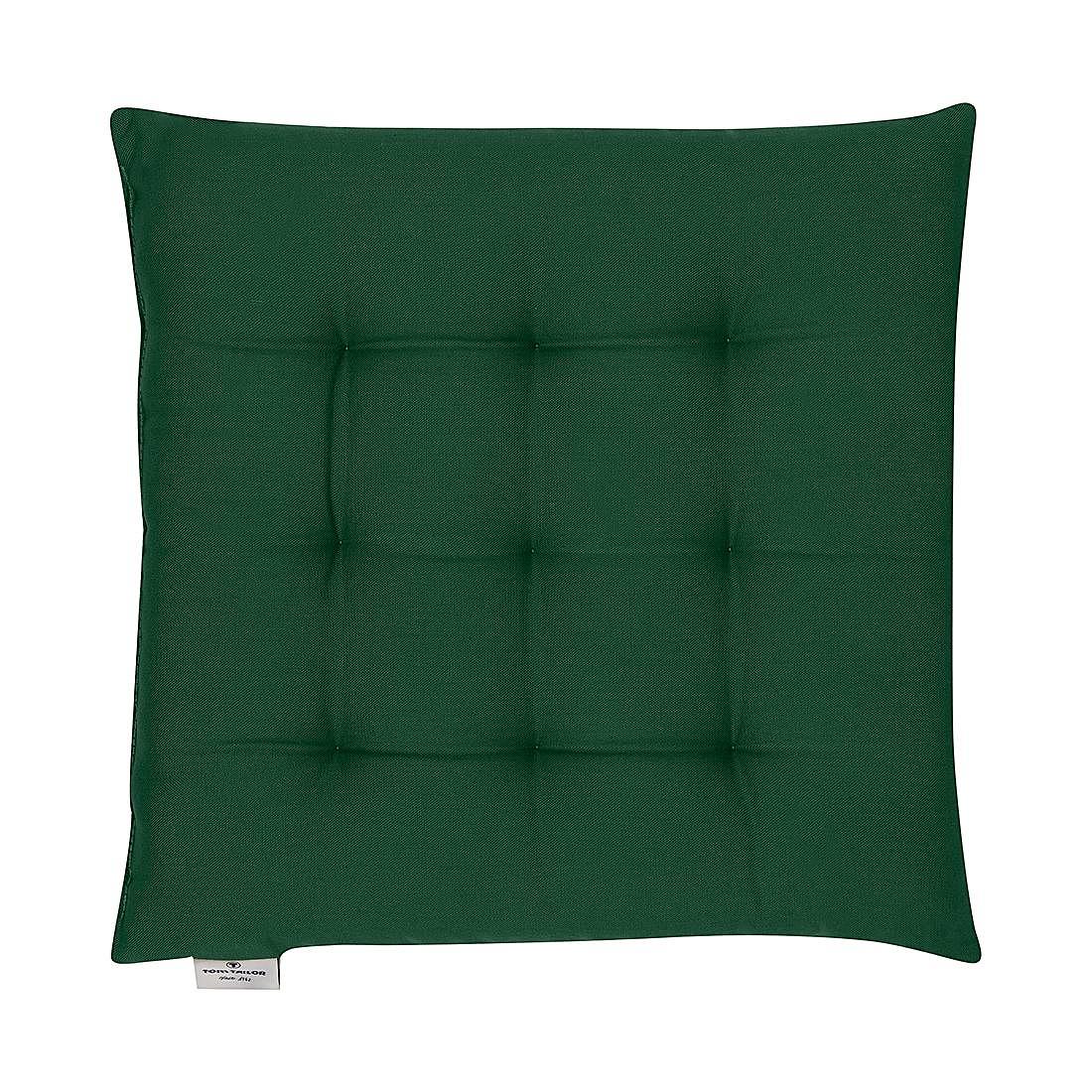 Seat cushion T-Dove in fir cotton fabric green 0