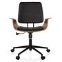 CENCA II Office Chair Swivel Faux Leather Upholstery Black 0